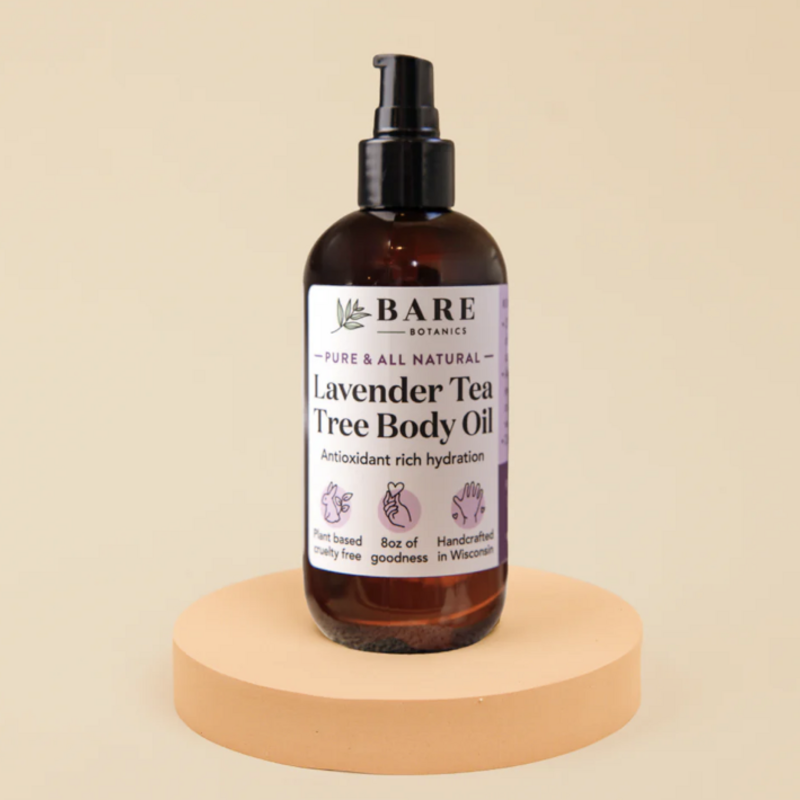 Bare Botanics Lavender Tea Tree Body Oil