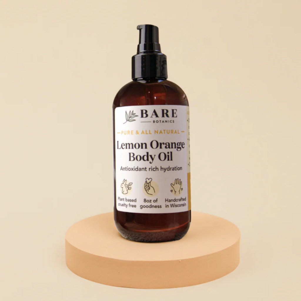 Bare Botanics Lemon Orange Body Oil