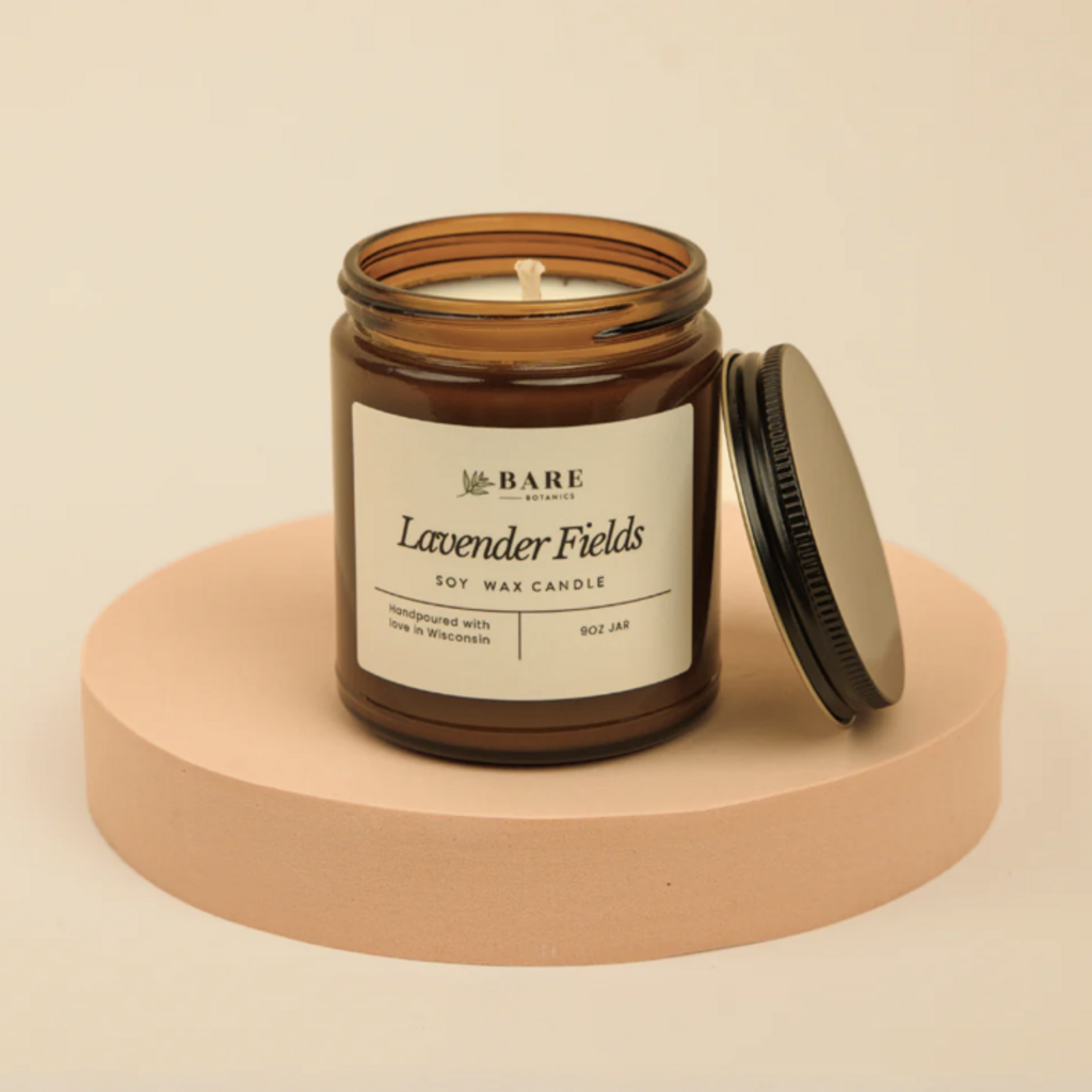 Bare Botanics Lavender Fields Candle