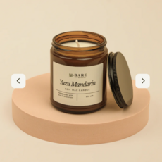Bare Botanics Yuzu Mandarin Candle