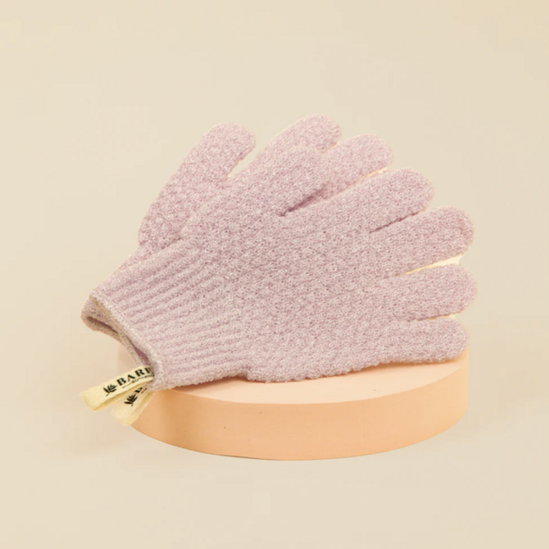 Bare Botanics Lavender Exfoliating Gloves