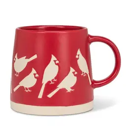 Abbott Wide Base Mug with Cardinals