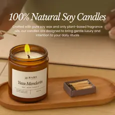 Bare Botanics Yuzu Mandarin Candle