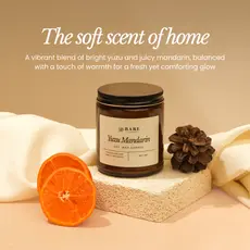 Bare Botanics Yuzu Mandarin Candle