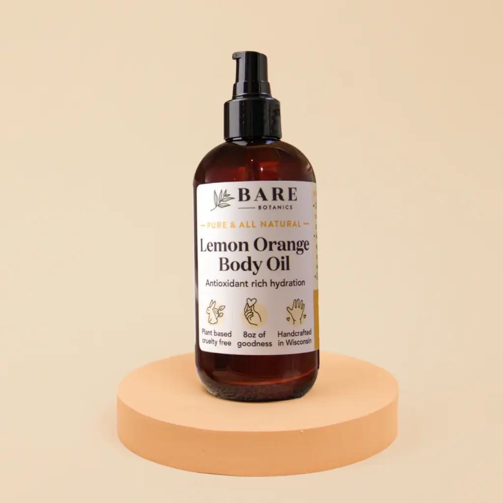 Bare Botanics Lemon Orange Body Oil