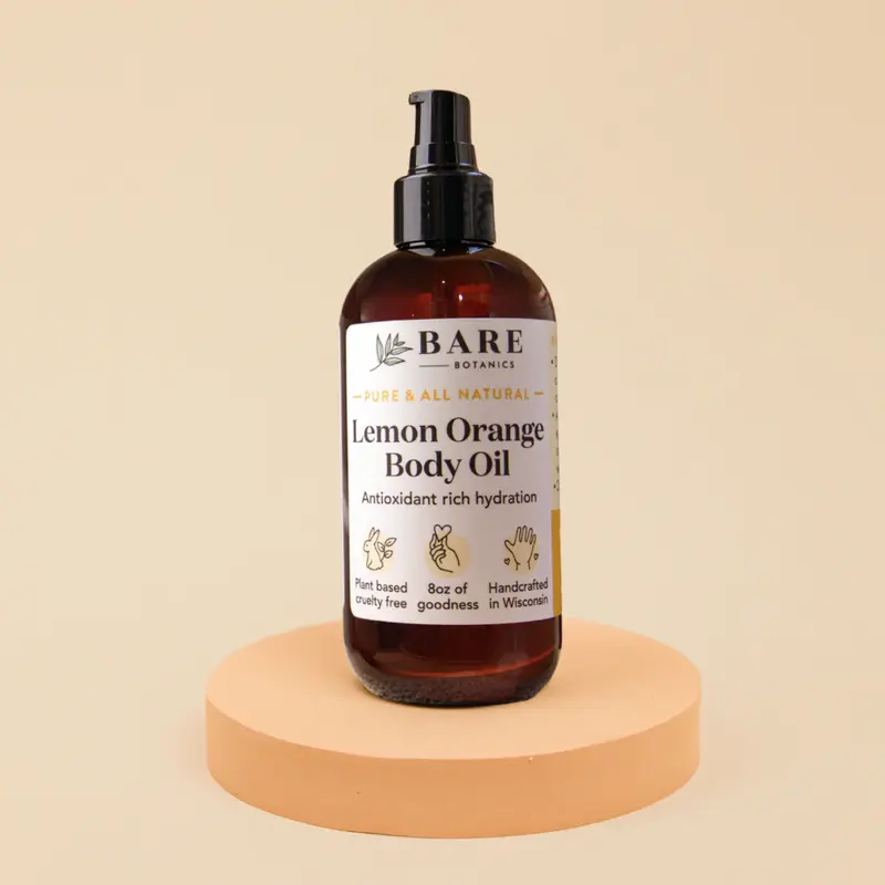 Bare Botanics Lemon Orange Body Oil