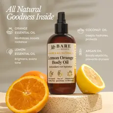 Bare Botanics Lemon Orange Body Oil