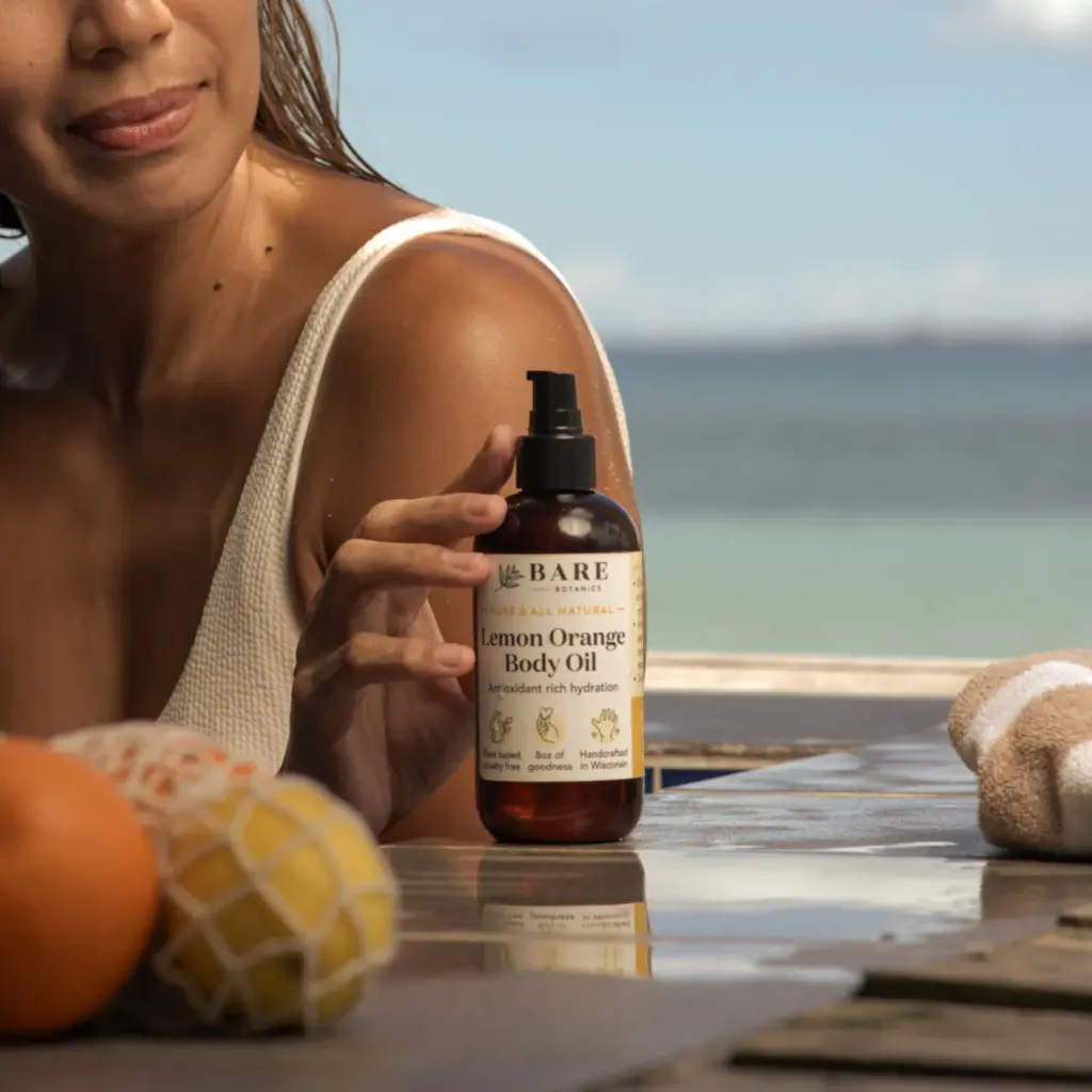 Bare Botanics Lemon Orange Body Oil