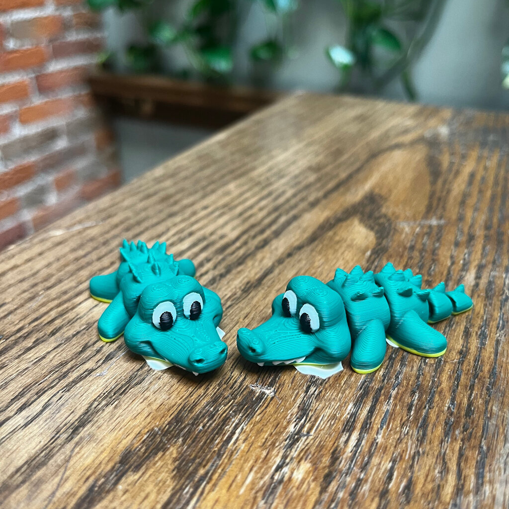 Dave West 3D Printed Mini Gator