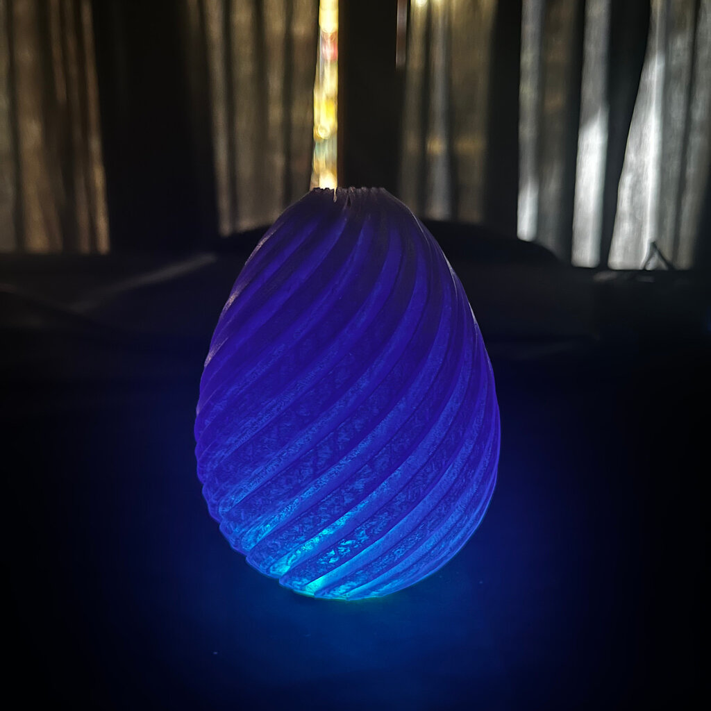 Dave West 3D Printed Easter Egg Light