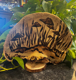 Wood-Burned Mushroom (Large)