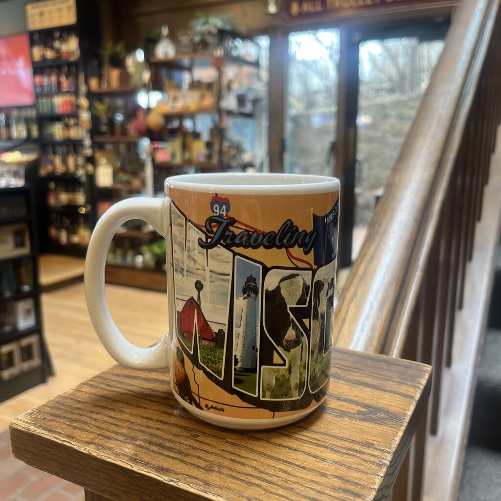 NMN Inc Wisconsin Postcard Mug