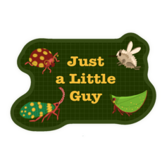 Lily Wenndt Illustration Just a Little Guy Sticker