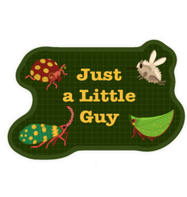Lily Wenndt Illustration Just a Little Guy Sticker