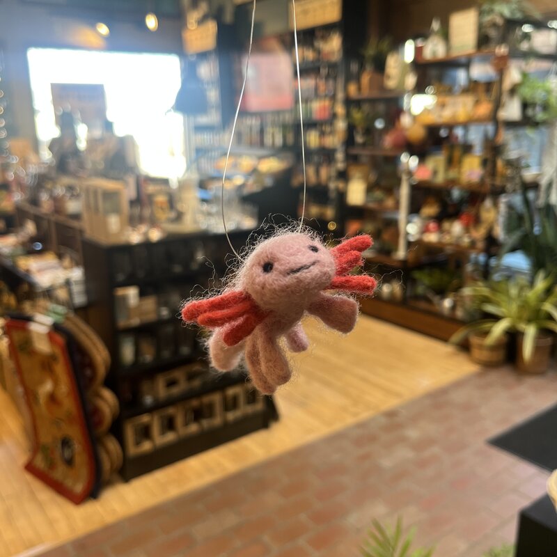Felted Animal - Axolotl