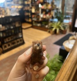 Felted Animal - Beaver Baby