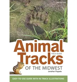 Poppele, Jonathon Animal Tracks of the Midwest Field Guide