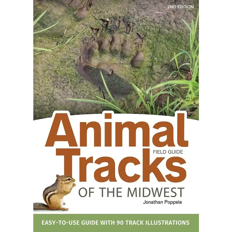 Poppele, Jonathon Animal Tracks of the Midwest Field Guide