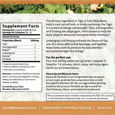 Sacred Blossom Farm Herbal Tea -Tiger