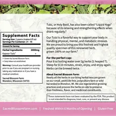 Sacred Blossom Farm Herbal Tea - Tulsi