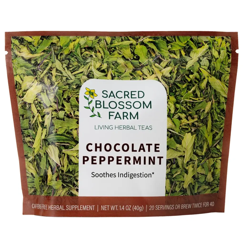 Sacred Blossom Farm Herbal Tea - Chocolate Peppermint