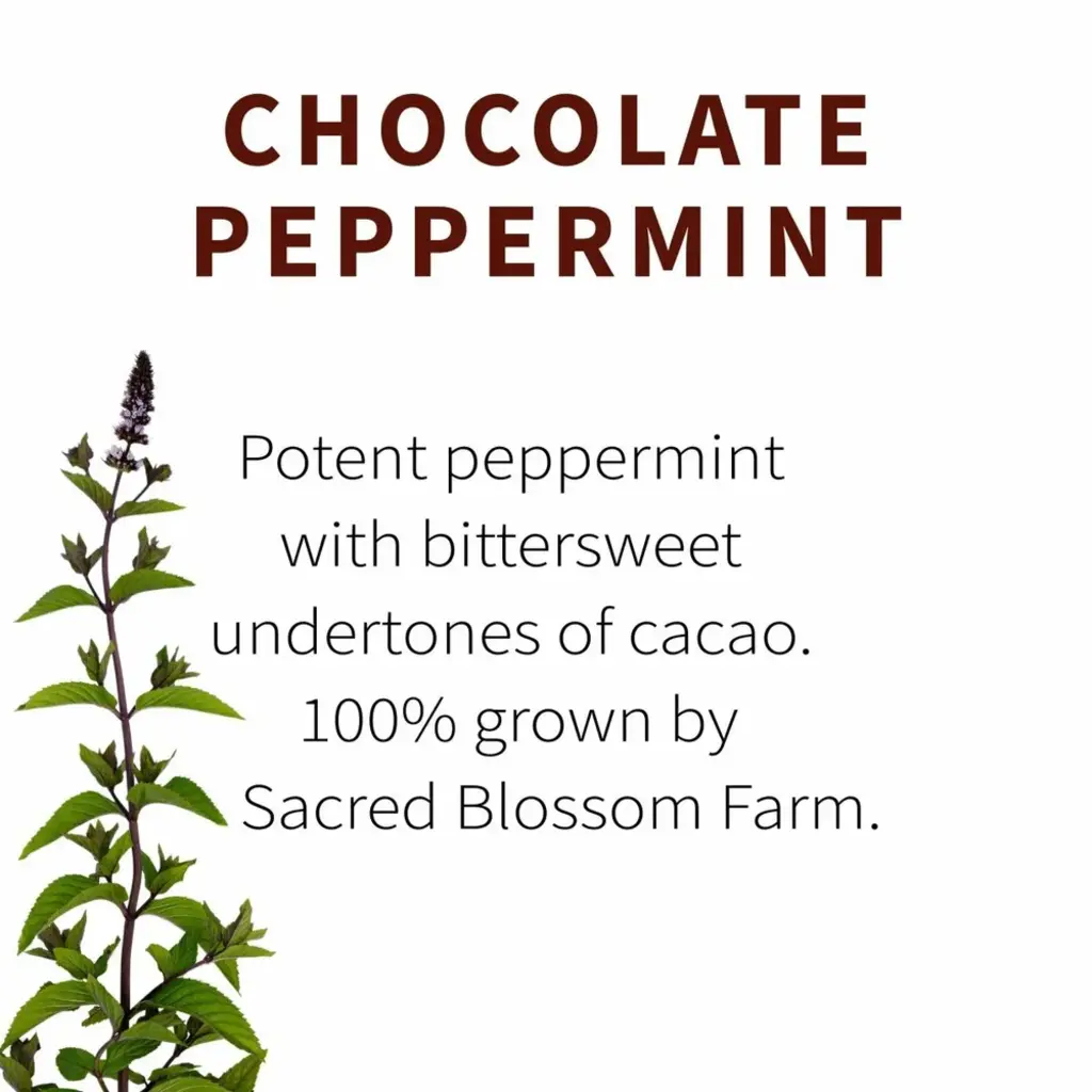 Sacred Blossom Farm Herbal Tea - Chocolate Peppermint