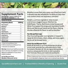 Sacred Blossom Farm Herbal Tea - Breathe