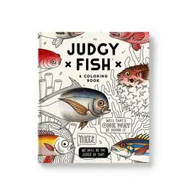 chronicle books Brass Monkey Judgy Fish Coloring Book