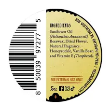 Messner Bee Farm Solid Perfume - Honeysuckle - Handmade with Beeswax