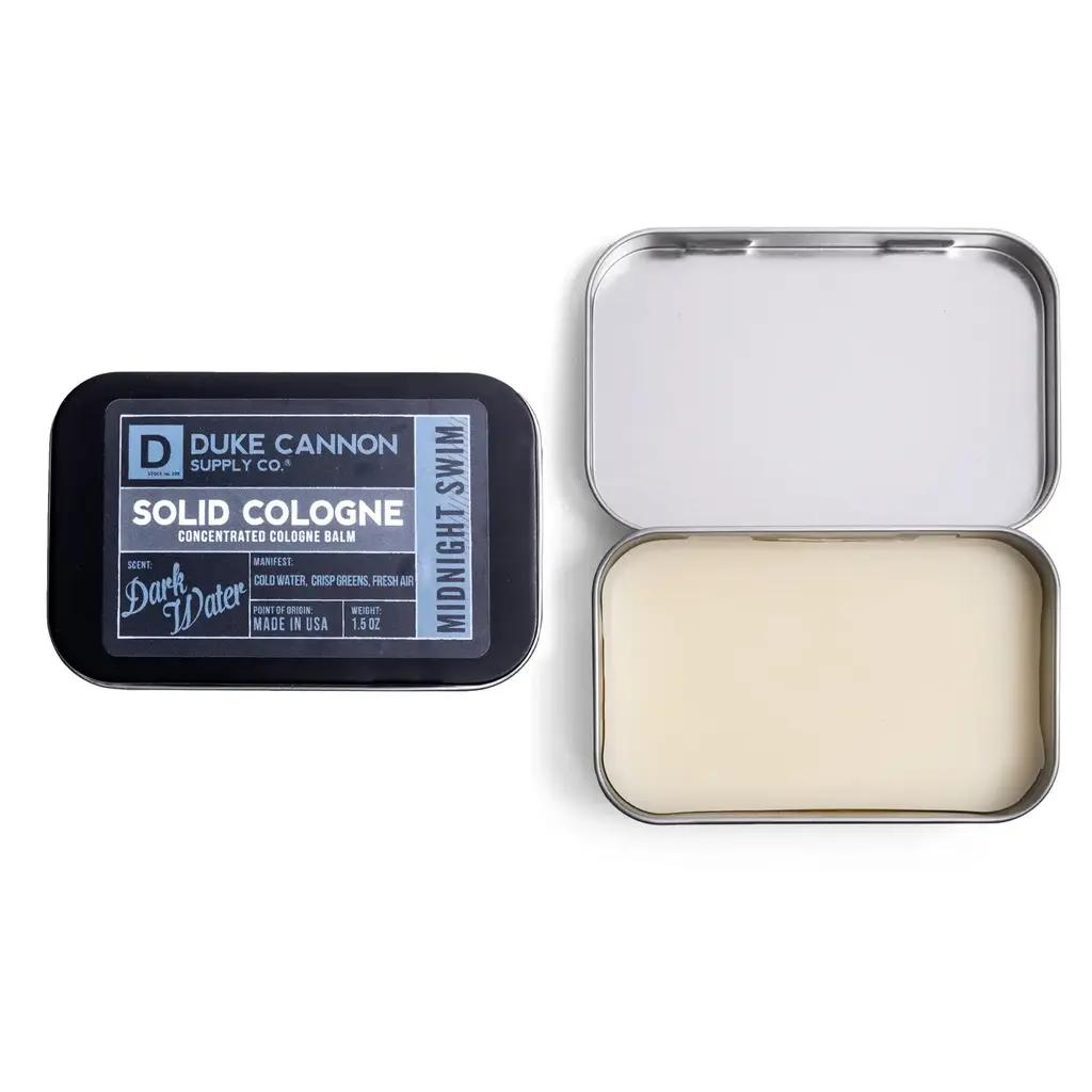 Duke Cannon Supply Co. Solid Cologne - Midnight Swim