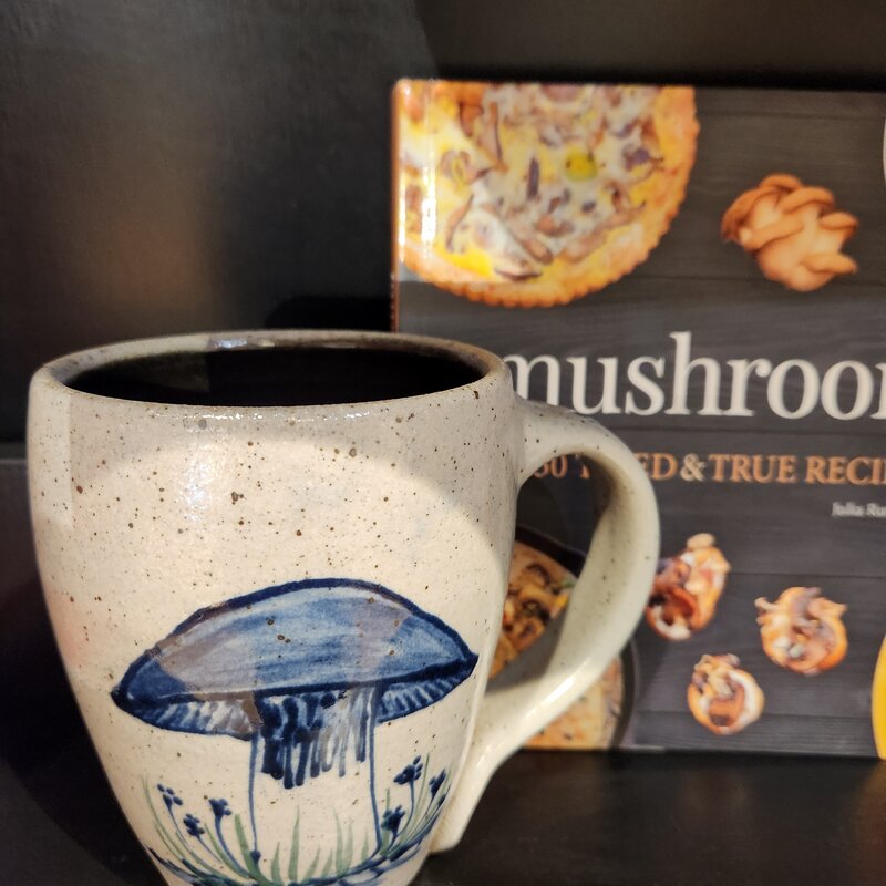 Rowe Pottery Rowe Pottery - Cafe Mug Mushroom