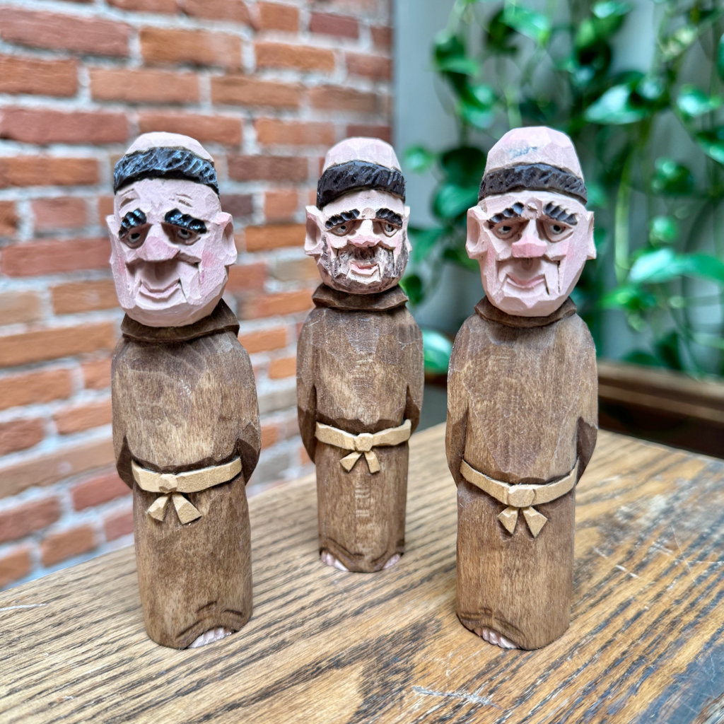 Denny Williams Wood Carving - Monk