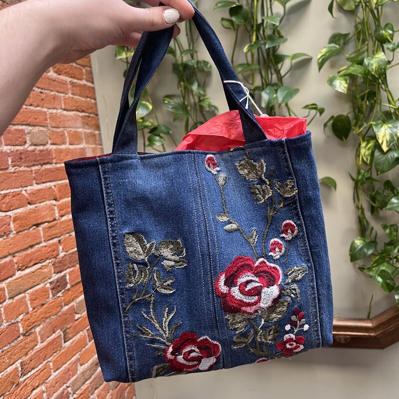 Dawn Griffith Medium Denim Tote