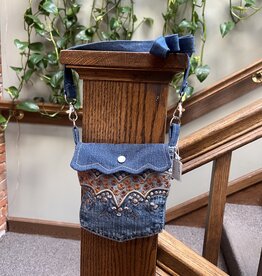 Dawn Griffith Denim Pocket Bag ($25)