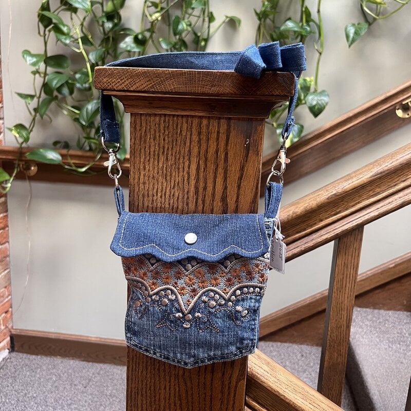 Dawn Griffith Denim Pocket Bag ($25)