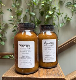 Wisconsin Candle Company Bath Salts - Eucalyptus & Spearmint
