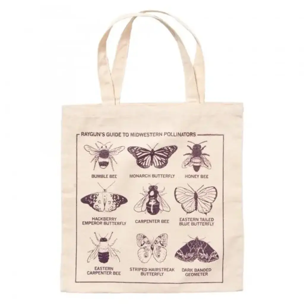 Raygun Midwestern Pollinators Tote Bag