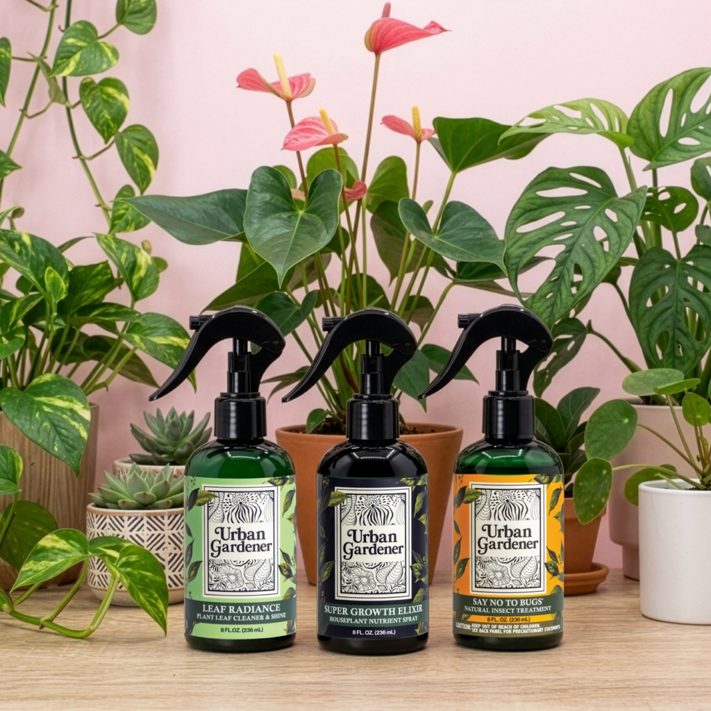 Urban Gardener (Faire) Natural Houseplant Care Spray - Leaf Radiance