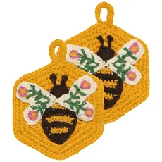 Now Designs by Danica Bee Garden Crochet Sponges Set of 2