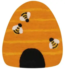 Danica Jubilee (Faire) Bumblebee Felt Wool Trivet