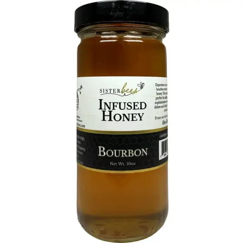Sister Bees LLC Bourbon Infused Honey