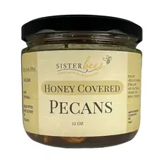 Sister Bees LLC Honey-Covered Pecans