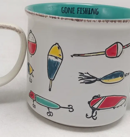 Blue Sky Clayworks Rather Be Fishing 18oz Mug