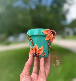 Making Olas Flower Plant Pot -