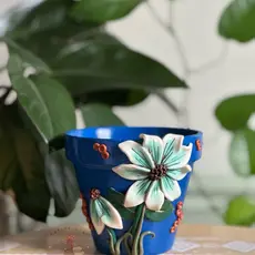 Making Olas Flower Plant Pot -