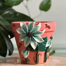 Making Olas Flower Plant Pot -