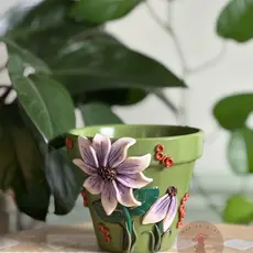 Making Olas Flower Plant Pot -