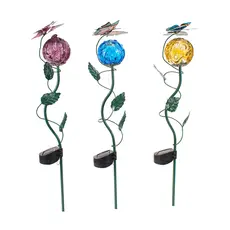 Echo Valley - Home and Garden Products Lunalite Cranium Planter Stake Assorted