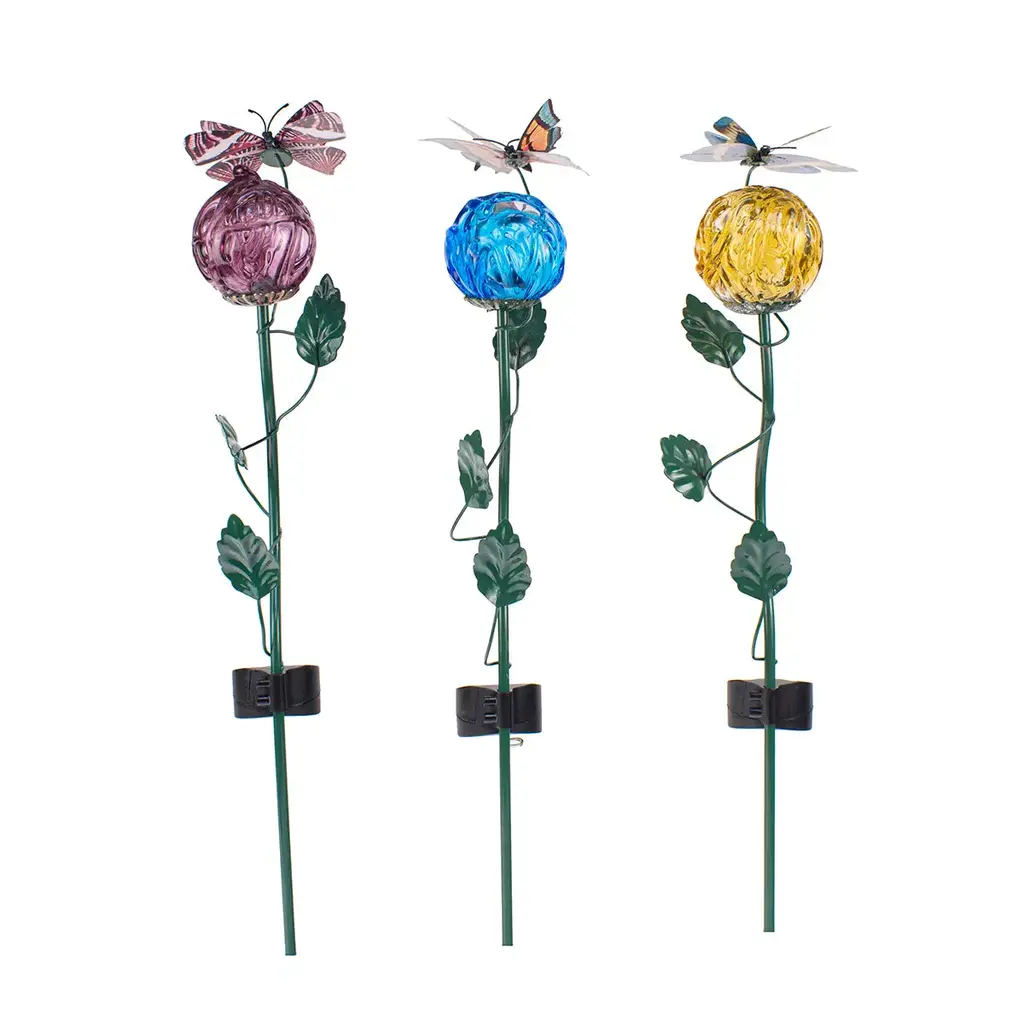 Echo Valley - Home and Garden Products Lunalite Cranium Planter Stake Assorted