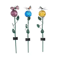 Echo Valley - Home and Garden Products Lunalite Cranium Planter Stake Assorted